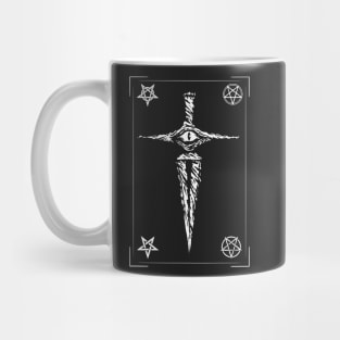 Cursed Dagger (white print) Mug